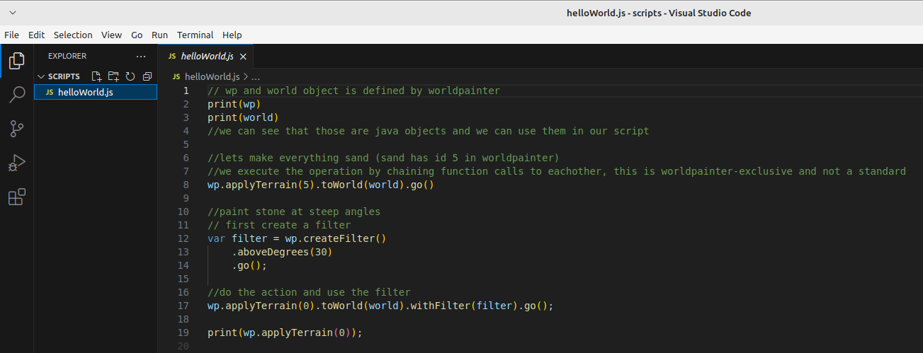 Learn to script from zero